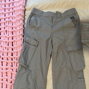 H&M Gray cargo pants — never worn